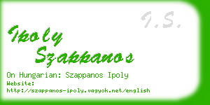 ipoly szappanos business card